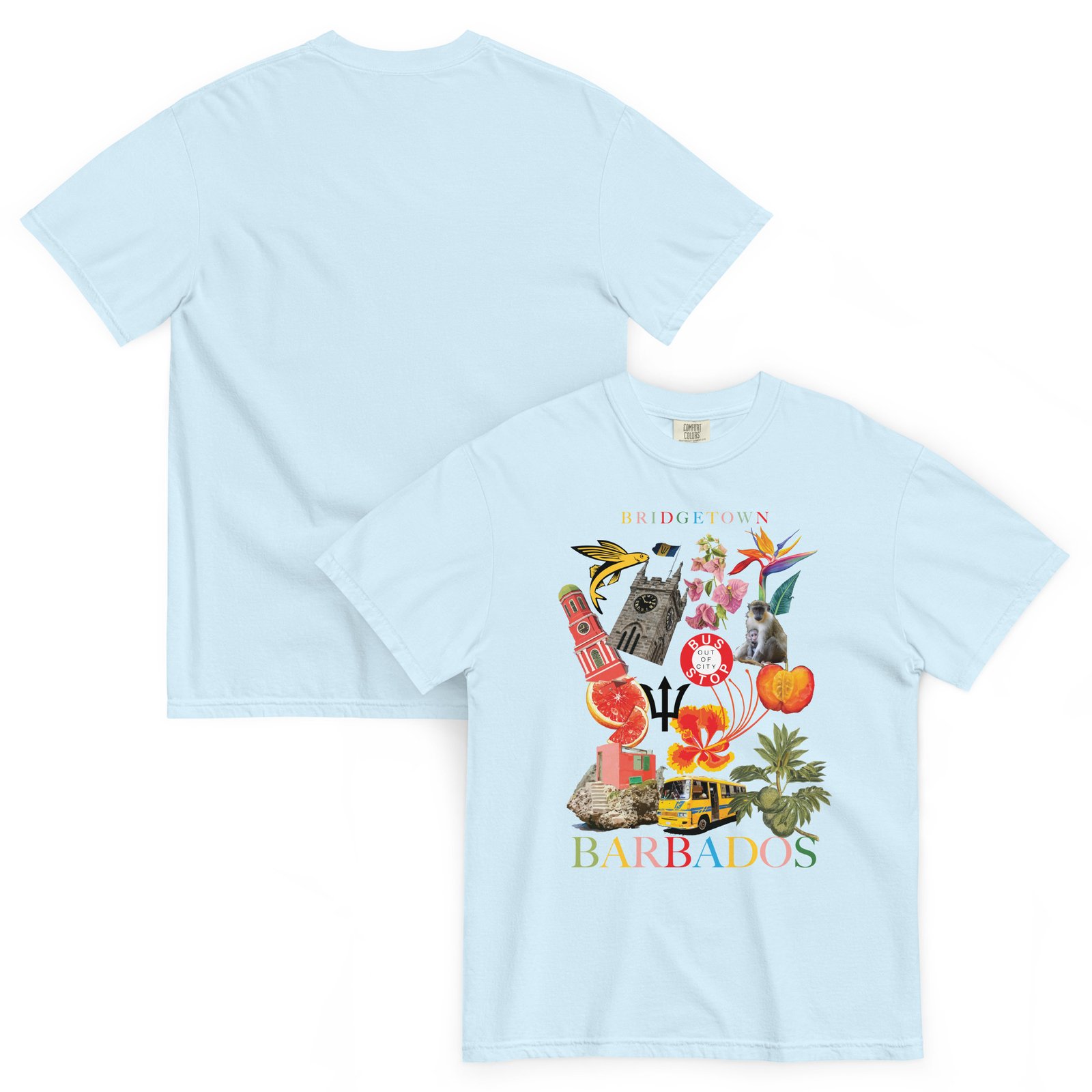All Things Barbados, Unisex Tshirt - Image 6