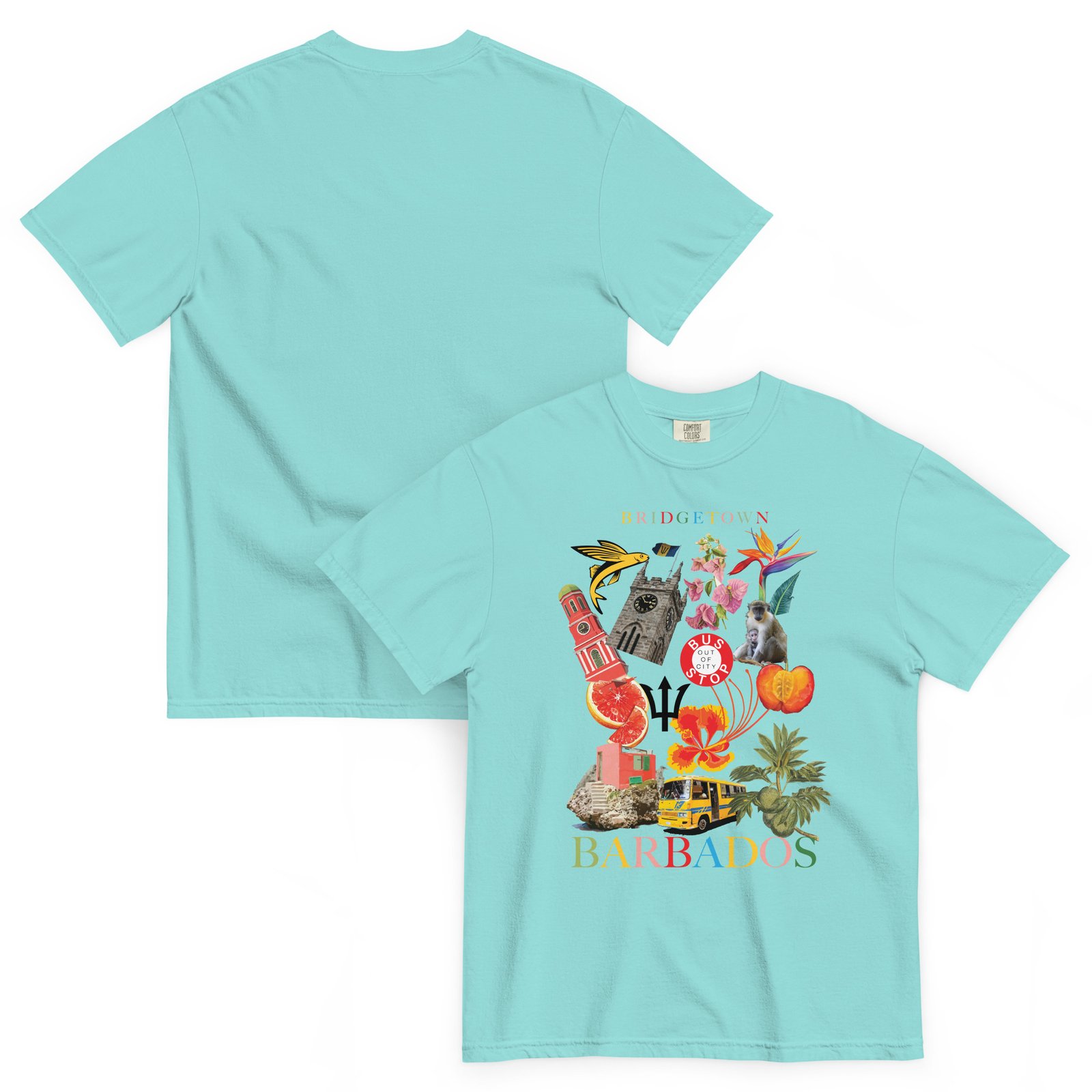 All Things Barbados, Unisex Tshirt - Image 4